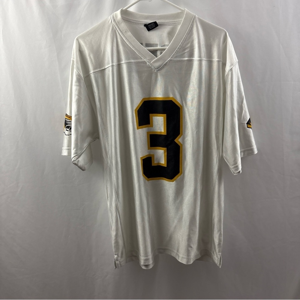 STARTER Team Missouri Tigers Mizzou #3 Football Jersey Men’s Size Medium White